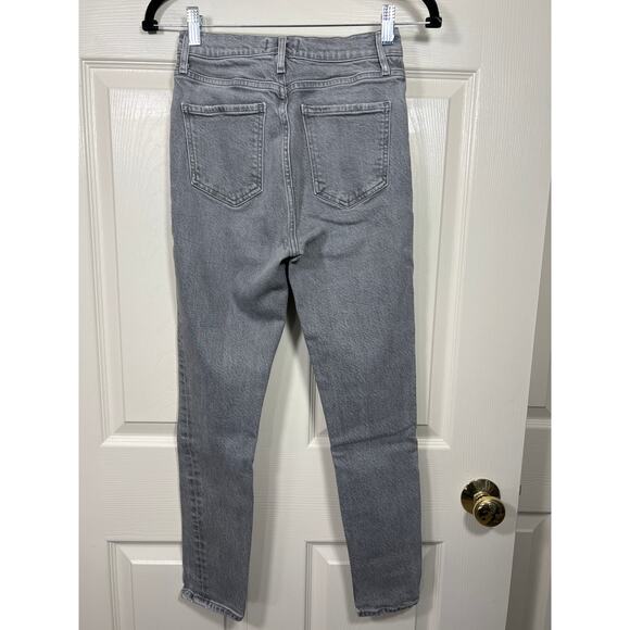 AGOLDE Nico High Rise Gray Denim Jeans Women's 24 - Picture 6 of 9